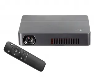 Przenośny bezprzewodowy projektor multimedialny DLP rzutnik Z8000 HDMI USB FullHD LED 60-150 cali 10000mAh + pilot