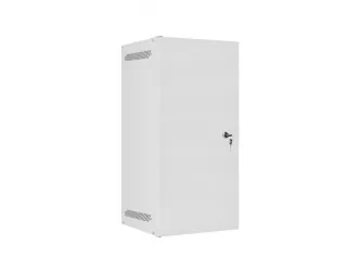 Szafa instalacyjna RACK wisząca 10'' 12U 280x310 drzwi metalowe Lanberg - szara