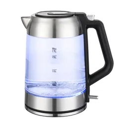 Elektryczny czajnik szklany HanksAir podświetlany 1,7L