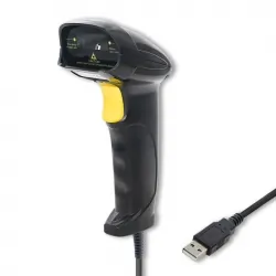Laserowy czytnik kodów kreskowych 1D 2D Qoltec USB
