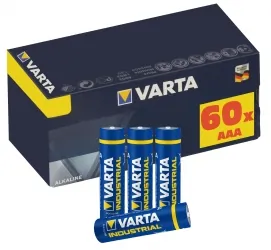 Zestaw 60 baterie alkaliczne AAA VARTA R3 Industrial