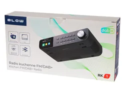 Radio kuchenne FM/DAB  BLOW RK1 Bluetooth czarne