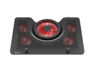 Podstawka chłodząca pod laptopa GENESIS OXID 550 15.6-17.3&quot; z 5 wentylatorami podświetlenie USB 