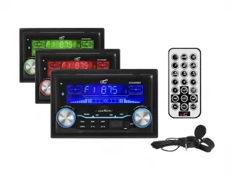 Radio samochodowe LTC AVX2000 Bluetooth 2DIN USB SD MMC MP3 MIC APP + pilot + mikrofon