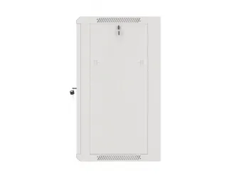 Szafa instalacyjna RACK wisząca 19&#039;&#039; 15U 570x450 drzwi szklane Lanberg  - szara