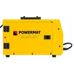 Migomat spawarka inwertorowa 220A Powermat PM-IMGTS-220L duży zestaw