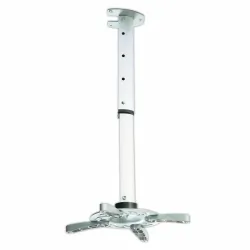 Uchwyt sufitowy ścienny do projektora multimedialnego ART P-102S 15 kg obrotowy srebrny