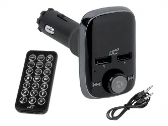 Transmiter samochodowy LTC TR220 Bluetooth 2xUSB 2.4A