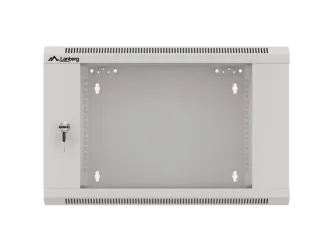 Szafa instalacyjna RACK wisząca 19'' 6U 570x600 drzwi szklane Lanberg  - szara