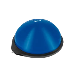 Półpiłka do balansowania gimnastyczna trener równowagi 46cm REBEL ACTIVE   pompka