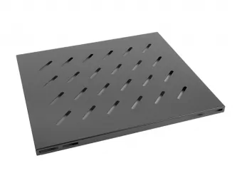 Półka do szafy RACK 19" 800mm LANBERG 1U 465x500mm do 120kg czarna