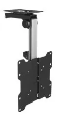 Regulowany do sufitu skosu uchwyt telewizora TV LCD LED PLAZMA 17-37 cali 20kg VESA solidny wieszak Cabletech
