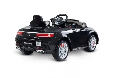 Samochód auto na akumulator Caretero Toyz Mercedes-Benz S63 Coupe akumulatorowiec + pilot zdalnego sterowania - czarny
