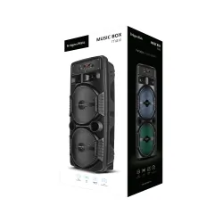 Przenośny głośnik podświetlany Bluetooth Kruger&amp;Matz Music Box Maxi TWS AUX microSD USB