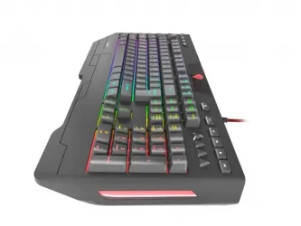 Klawiatura Genesis RHOD 600 RGB podświetlana gamingowa dla graczy