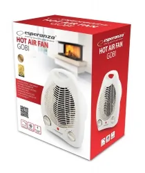 Termowentylator Esperanza GOBI 1000W/2000W regulacji nawiewu