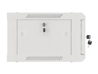 Szafa instalacyjna RACK V2 wisząca 19&#039;&#039; 4U 600x450 drzwi szklane Lanberg  - szara