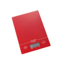 Elektroniczna waga kuchenna Adler AD 3138r czerwona