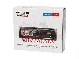 Radio samochodowe BLOW AVH-8626 MP3 USB SD MMC Bluetooth