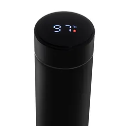 Termos z wyświetlaczem temperatury LED 473ml Adler AD 4506bk czarny