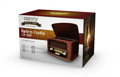 Radio retro Camry CR 1109 CD MP3 USB