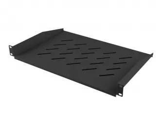 Półka do szafy RACK 19" 450/600/800/1000mm LANBERG 1U 483x315mm do 25kg czarna