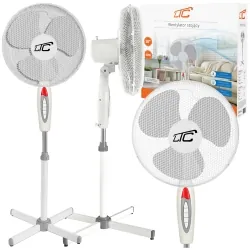 Wentylator stojący LTC duży wiatrak stojący 16'' 40W