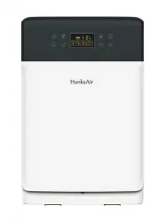 Zestaw oczyszczacz powietrza jonizator HanksAir model V01 + czujnik czadu HanksAir HK-18A