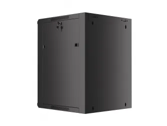Szafa instalacyjna RACK wisząca 19'' 15U 570x600 drzwi szklane Lanberg - czarna