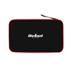 Zestaw rakietek do tenisa stołowego REBEL ACTIVE 2x rakietka   3x piłeczka   etui