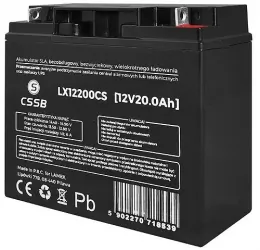 Akumulator żelowy CSSB 12V 20Ah