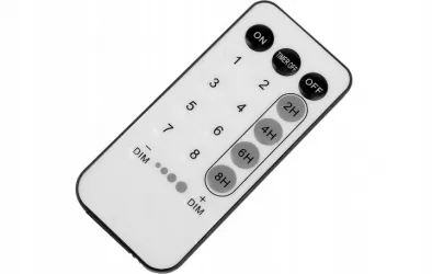 Kurtyna świetlna ozdobna zewnętrzna LTC Moon In The Room sople 300 LED 3x3m ziemne białe + pilot