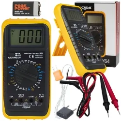 Miernik tester napięcia cyfrowy  XTREME MY-64 + przewody pomiarowe tester diod