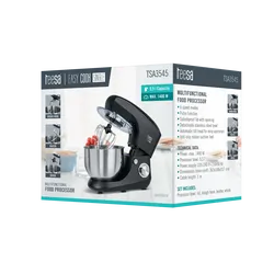 Robot kuchenny z misą 5,5L Teesa EASY COOK SINGLE BLACK 1400 W