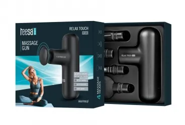 Pistolet do masażu Teesa RELAX GUN MG50 czarny