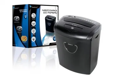 Niszczarka do papieru 10 kartek CD DVD karty płatnicze 21L