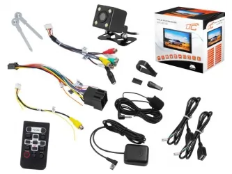 Stacja multimedialna LTC AVX-A8100 Android 7&quot; FM microSD USB AUX Bluetooth GPS pilot + kamera cofania mikrofon