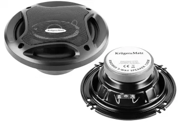 Głośniki samochodowe Kruger&amp;Matz 6" 120W 3-drożne