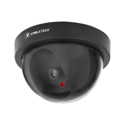 Atrapa kamery kopułkowej z LED Cabletech DK-2 zestaw 4 sztuk