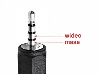 Przewodowa kamera cofania w ramce BLOW BVS-548 wodoodporna + czujniki cofania