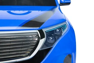 Samochód auto na akumulator Caretero Toyz Mercedes-Benz EQC 400 POLICJA akumulatorowiec + pilot - niebieski