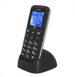 Telefon komórkowy dla seniora BT LTC MOB10 czarny SOS aparat + etui