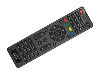 Tuner cyfrowy LTC  DVB-T2 H.265 HEVC z programowalnym pilotem