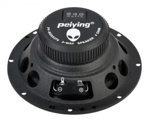 Głośniki samochodowe Peiying Alien 6.5" 120W z maskownicami komplet