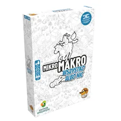 Gra planszowa MIKROMAKRO: WSZYSTKO ALBO NIC Lucky Duck Games   lupa