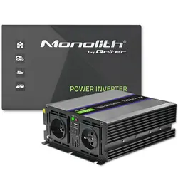 Przetwornica napięcia Qoltec Monolith 3000 MS Wave 12V/230V 1500W/3000W USB
