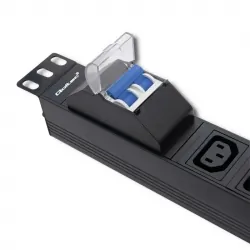 Listwa zasilająca antyprzepięciowa CB RACK PDU Qoltec do szafy RACK 19&quot; 1U 10A 2m 8xIEC C13