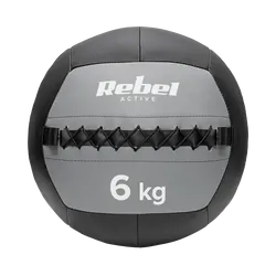 Piłka lekarska do ćwiczeń 6 kg REBEL ACTIVE