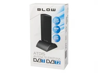 Antena BLOW ATD-15 DVB-T panelowa ATD15 aktywna wewnętrzna 