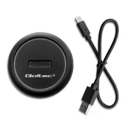 Stacja dokująca dysków Qoltec SSD M.2 NVMe SATA USB-C 2TB